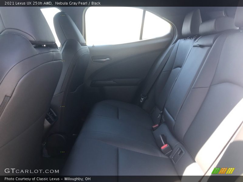 Nebula Gray Pearl / Black 2021 Lexus UX 250h AWD