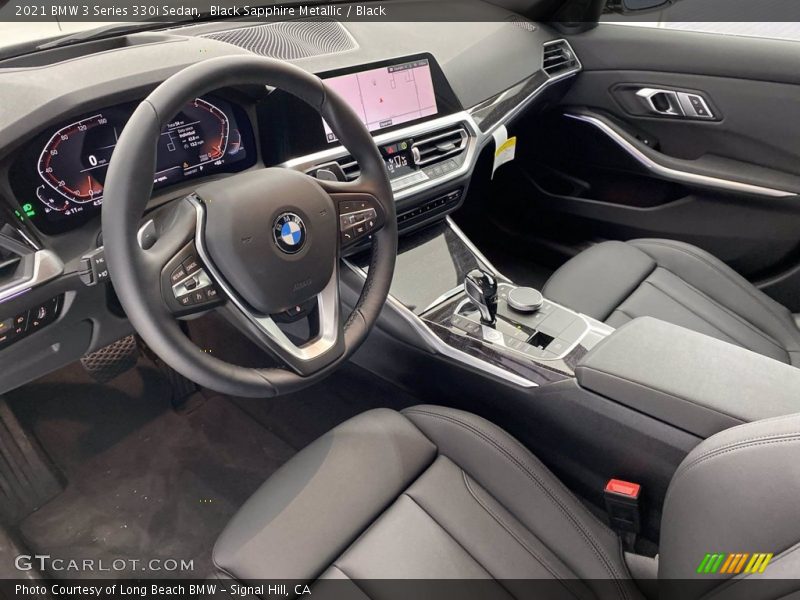 Black Sapphire Metallic / Black 2021 BMW 3 Series 330i Sedan