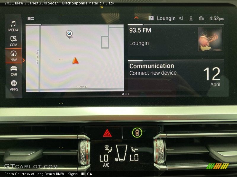 Black Sapphire Metallic / Black 2021 BMW 3 Series 330i Sedan