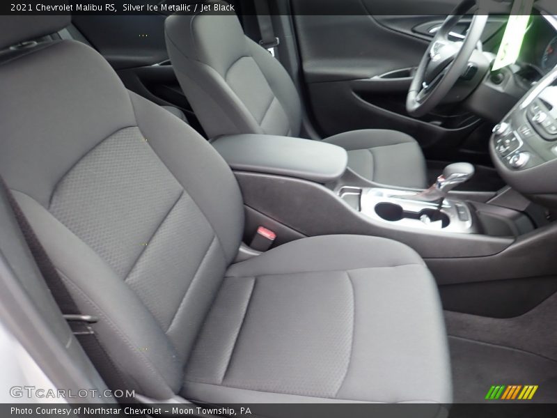Silver Ice Metallic / Jet Black 2021 Chevrolet Malibu RS