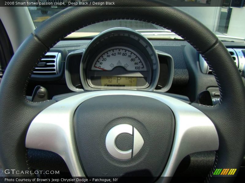 Deep Black / Design Black 2008 Smart fortwo passion coupe