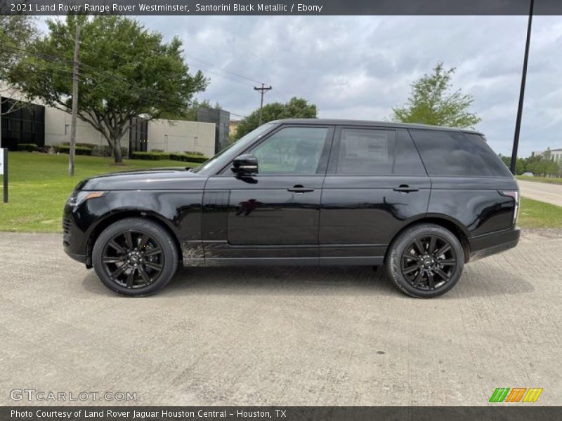 Santorini Black Metallic / Ebony 2021 Land Rover Range Rover Westminster