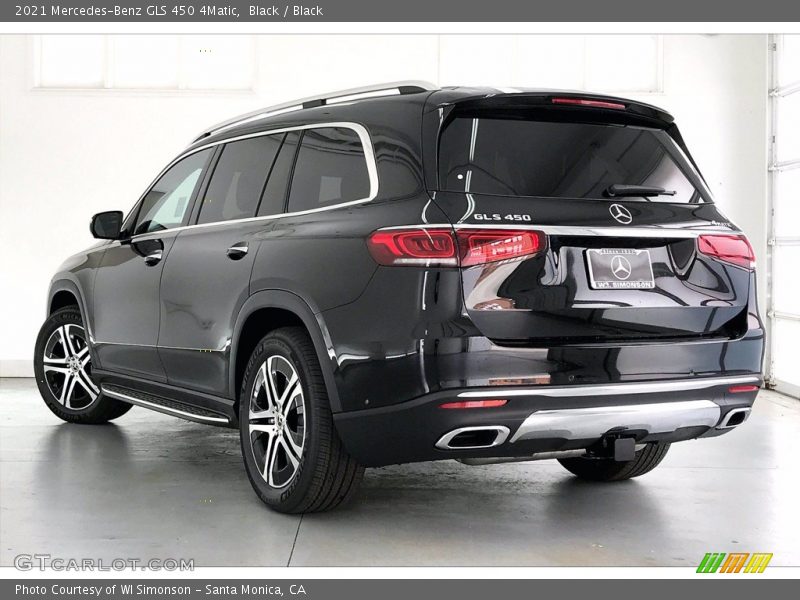 Black / Black 2021 Mercedes-Benz GLS 450 4Matic