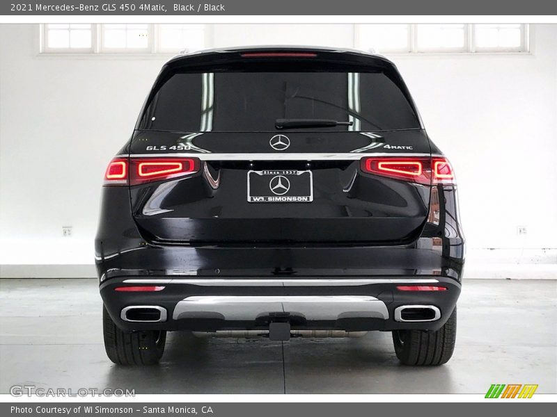 Black / Black 2021 Mercedes-Benz GLS 450 4Matic