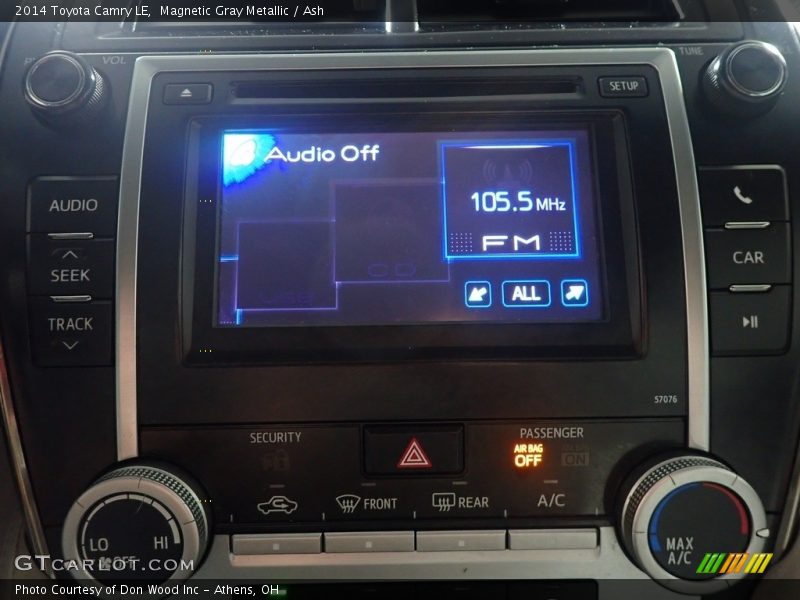 Magnetic Gray Metallic / Ash 2014 Toyota Camry LE