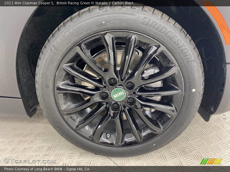 British Racing Green IV Metallic / Carbon Black 2021 Mini Clubman Cooper S