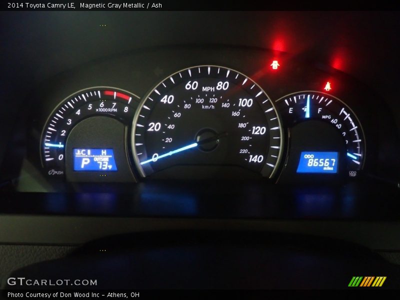 Magnetic Gray Metallic / Ash 2014 Toyota Camry LE