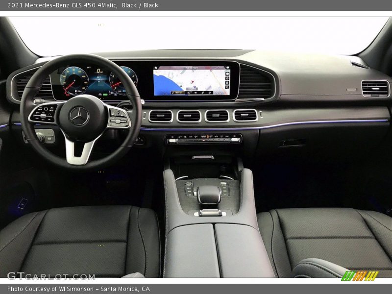 Black / Black 2021 Mercedes-Benz GLS 450 4Matic
