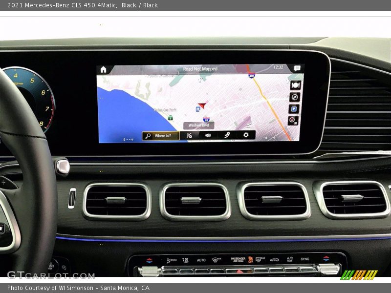 Black / Black 2021 Mercedes-Benz GLS 450 4Matic