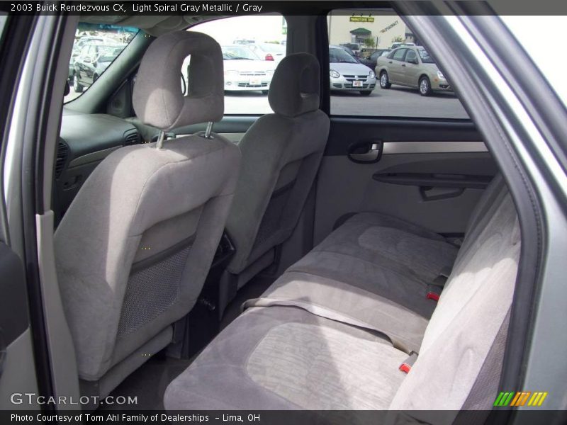 Light Spiral Gray Metallic / Gray 2003 Buick Rendezvous CX