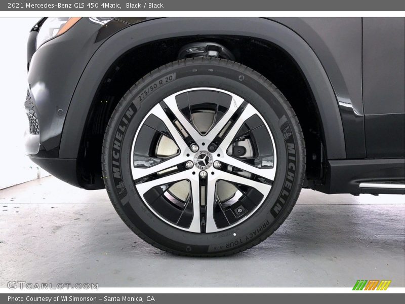 Black / Black 2021 Mercedes-Benz GLS 450 4Matic