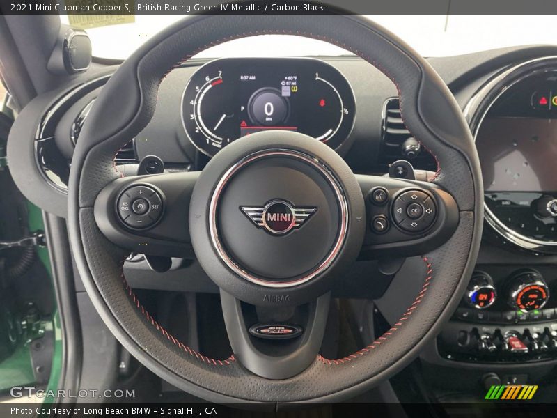 British Racing Green IV Metallic / Carbon Black 2021 Mini Clubman Cooper S