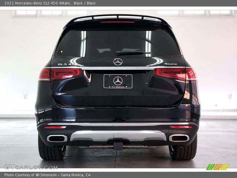 Black / Black 2021 Mercedes-Benz GLS 450 4Matic