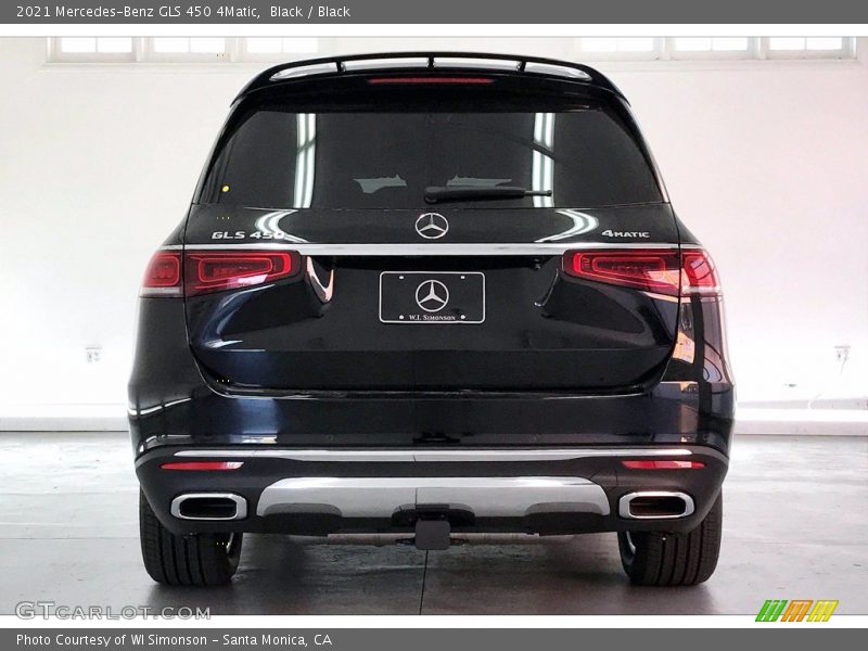 Black / Black 2021 Mercedes-Benz GLS 450 4Matic