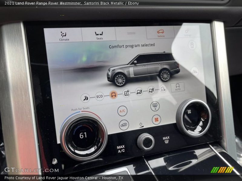 Santorini Black Metallic / Ebony 2021 Land Rover Range Rover Westminster