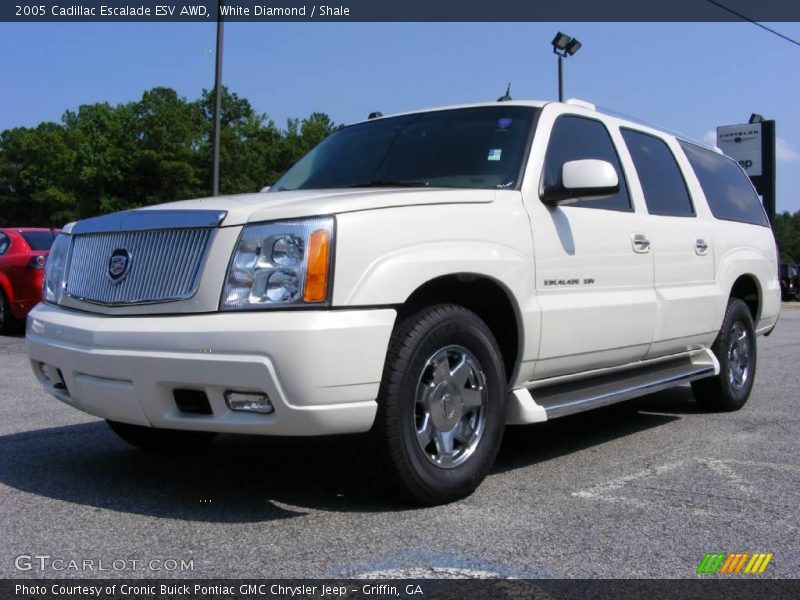White Diamond / Shale 2005 Cadillac Escalade ESV AWD