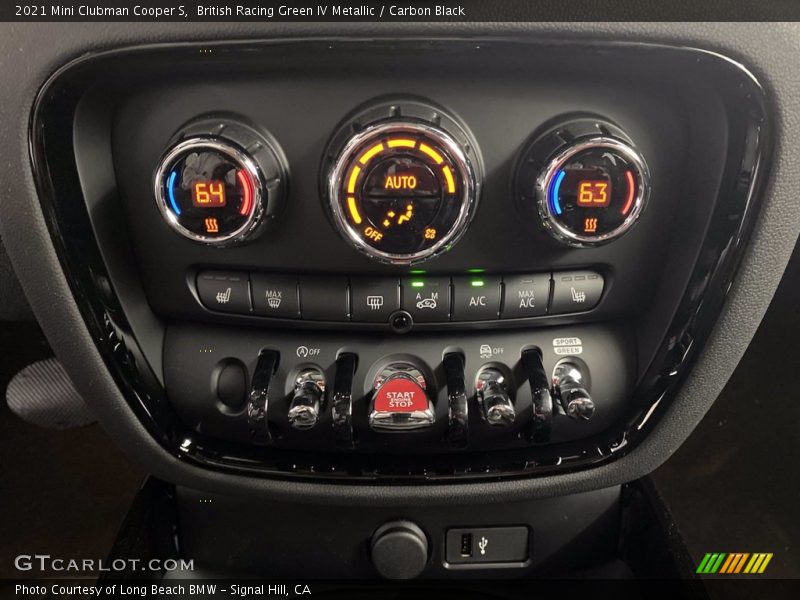 British Racing Green IV Metallic / Carbon Black 2021 Mini Clubman Cooper S