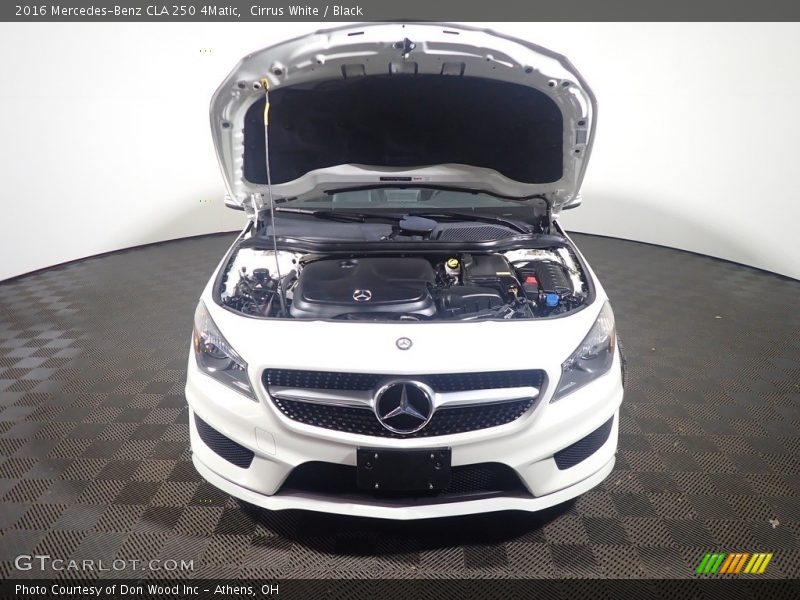 Cirrus White / Black 2016 Mercedes-Benz CLA 250 4Matic