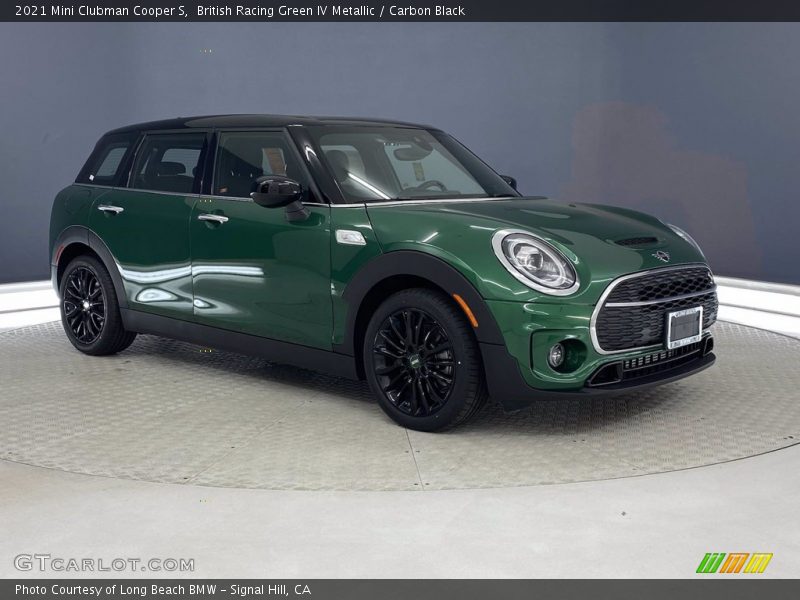 British Racing Green IV Metallic / Carbon Black 2021 Mini Clubman Cooper S