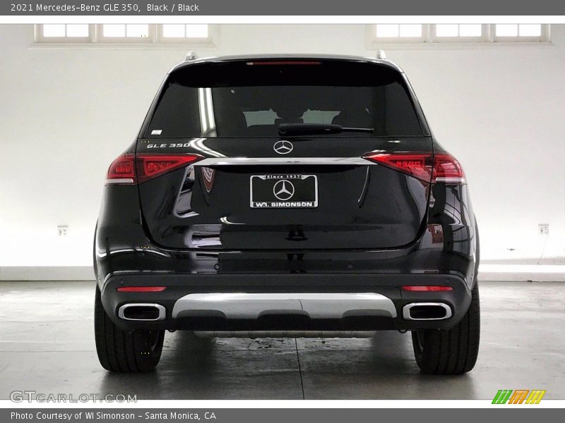 Black / Black 2021 Mercedes-Benz GLE 350