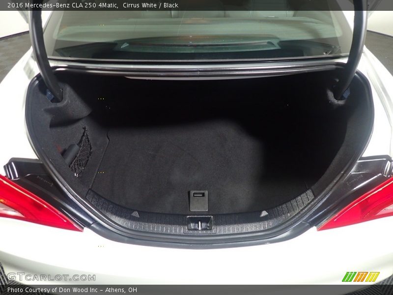 Cirrus White / Black 2016 Mercedes-Benz CLA 250 4Matic