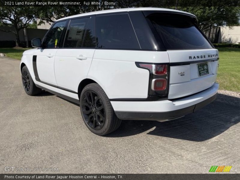 Fuji White / Ebony 2021 Land Rover Range Rover Westminster