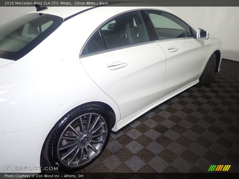 Cirrus White / Black 2016 Mercedes-Benz CLA 250 4Matic