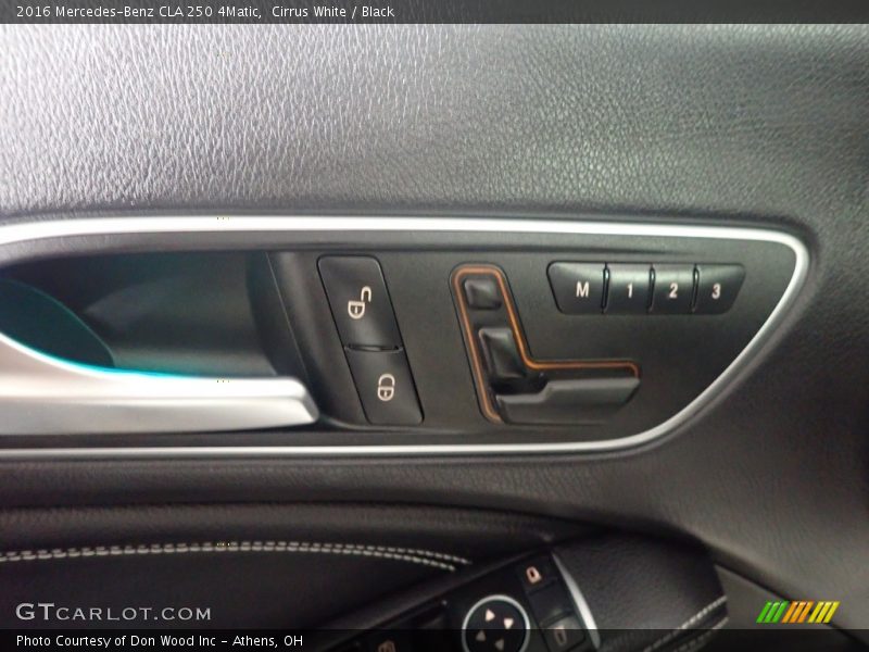Cirrus White / Black 2016 Mercedes-Benz CLA 250 4Matic