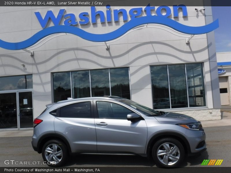 Lunar Silver Metallic / Gray 2020 Honda HR-V EX-L AWD