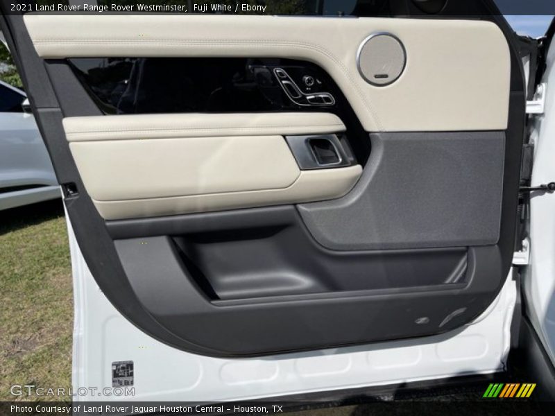 Fuji White / Ebony 2021 Land Rover Range Rover Westminster