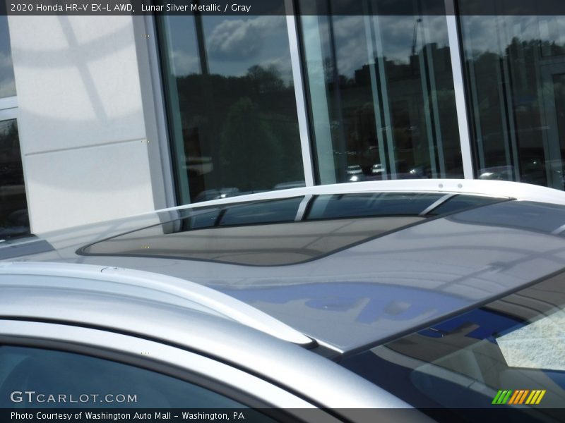 Lunar Silver Metallic / Gray 2020 Honda HR-V EX-L AWD