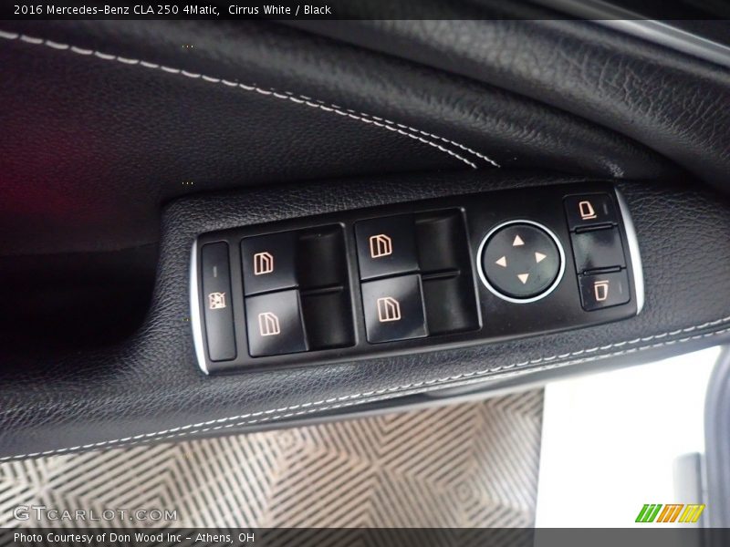 Cirrus White / Black 2016 Mercedes-Benz CLA 250 4Matic