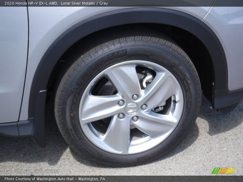 Lunar Silver Metallic / Gray 2020 Honda HR-V EX-L AWD