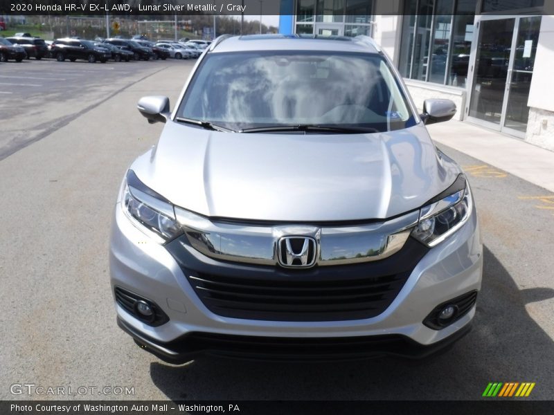 Lunar Silver Metallic / Gray 2020 Honda HR-V EX-L AWD
