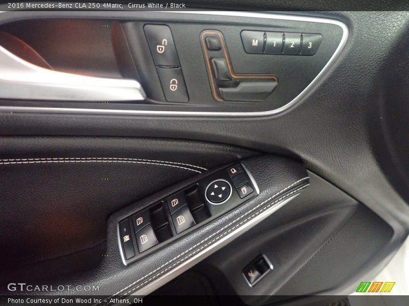 Cirrus White / Black 2016 Mercedes-Benz CLA 250 4Matic