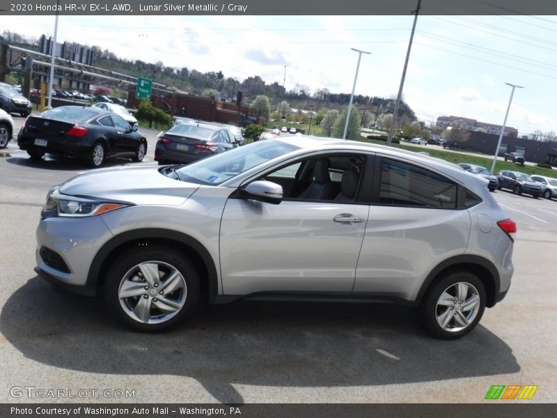 Lunar Silver Metallic / Gray 2020 Honda HR-V EX-L AWD