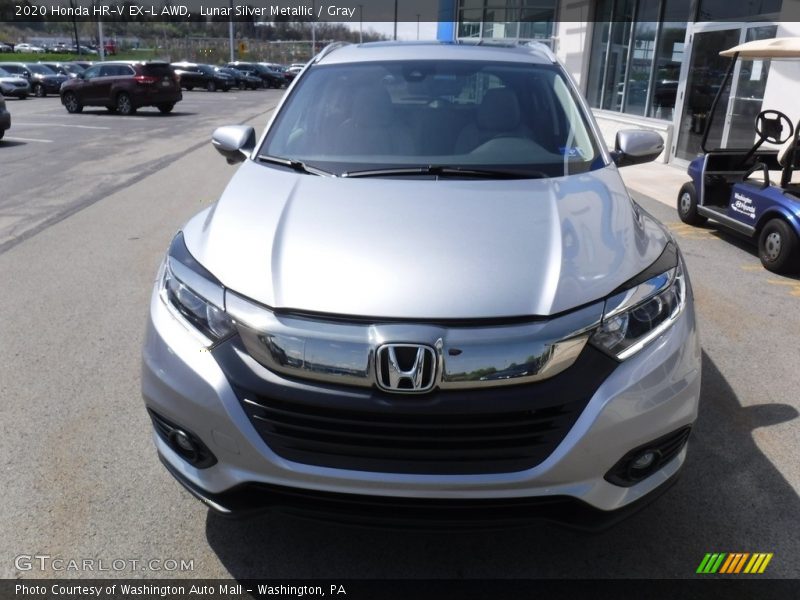 Lunar Silver Metallic / Gray 2020 Honda HR-V EX-L AWD