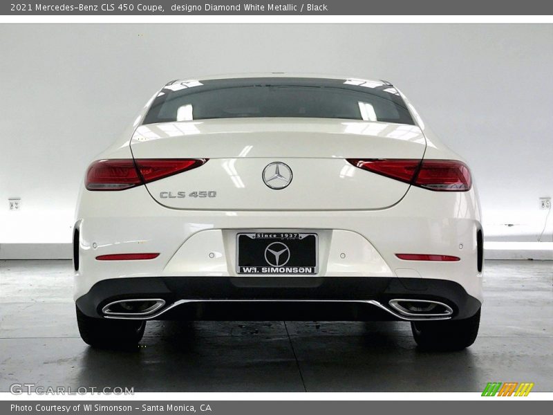 designo Diamond White Metallic / Black 2021 Mercedes-Benz CLS 450 Coupe