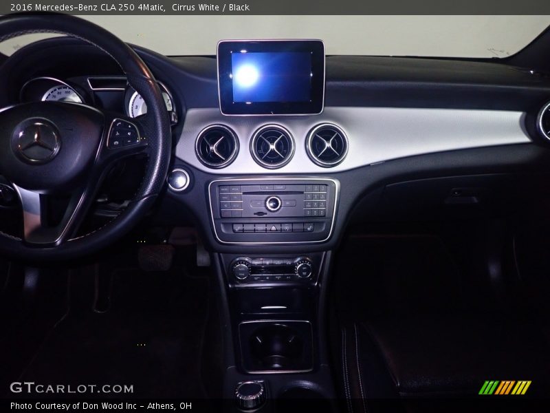 Cirrus White / Black 2016 Mercedes-Benz CLA 250 4Matic