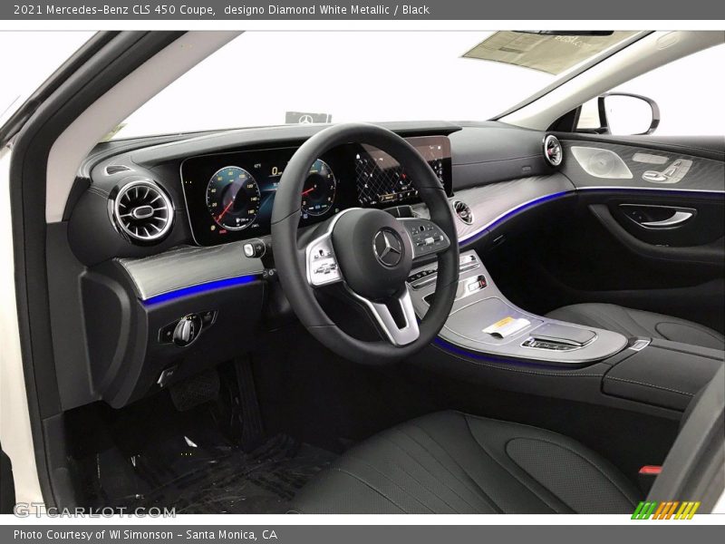 designo Diamond White Metallic / Black 2021 Mercedes-Benz CLS 450 Coupe