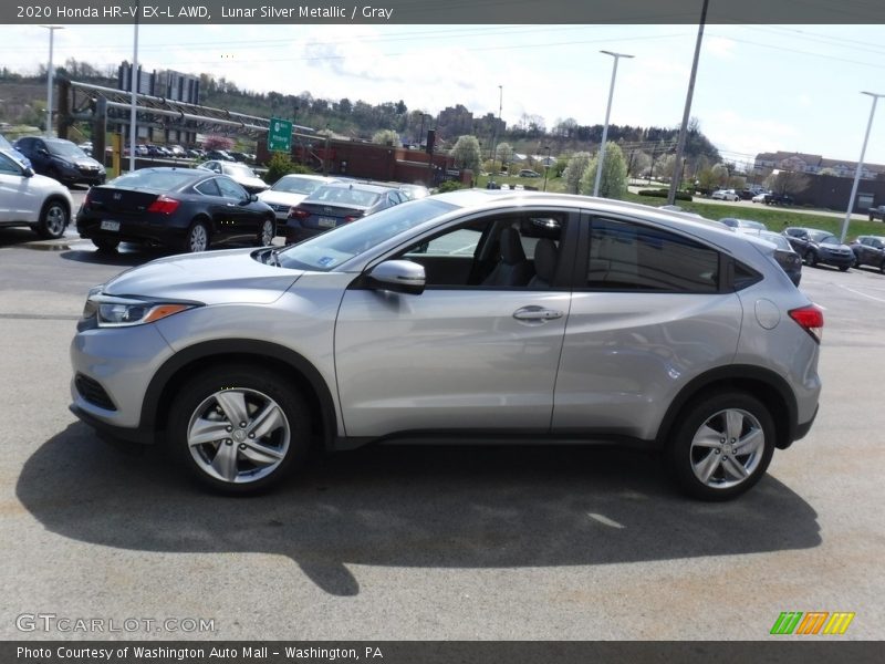 Lunar Silver Metallic / Gray 2020 Honda HR-V EX-L AWD