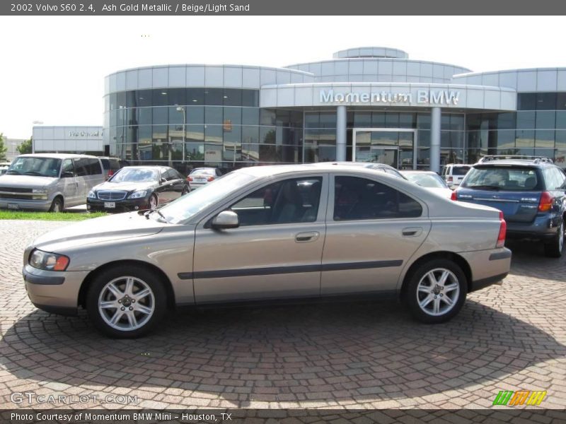 Ash Gold Metallic / Beige/Light Sand 2002 Volvo S60 2.4