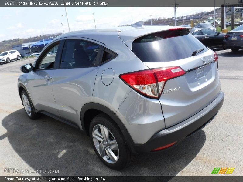 Lunar Silver Metallic / Gray 2020 Honda HR-V EX-L AWD