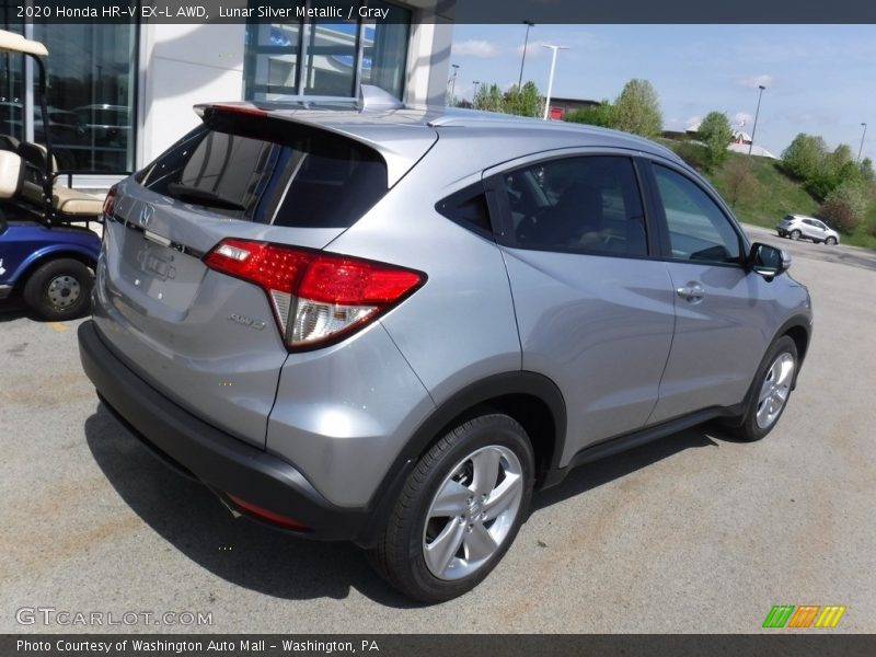 Lunar Silver Metallic / Gray 2020 Honda HR-V EX-L AWD