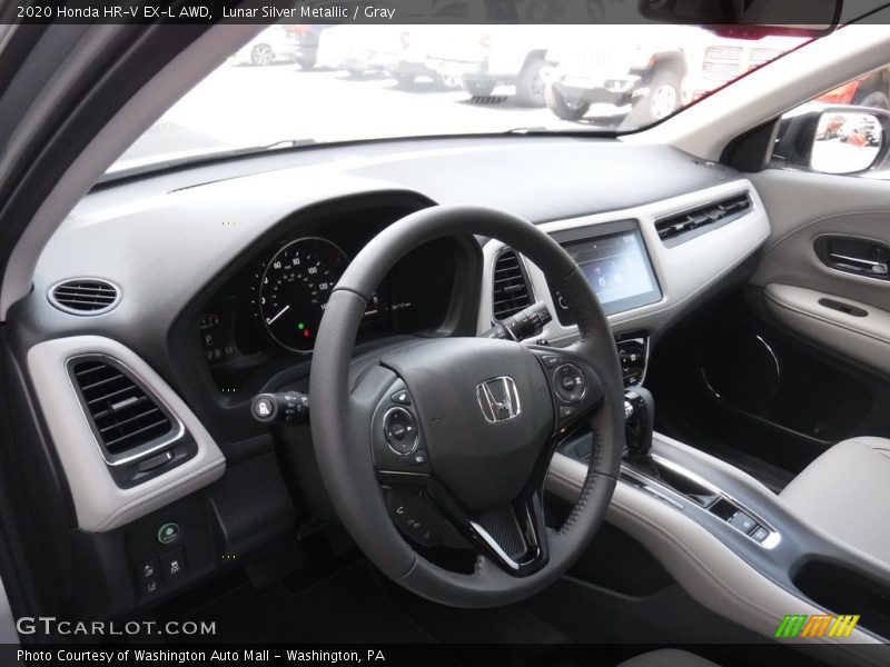 Lunar Silver Metallic / Gray 2020 Honda HR-V EX-L AWD