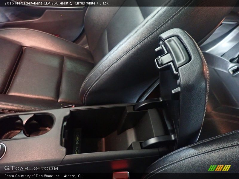Cirrus White / Black 2016 Mercedes-Benz CLA 250 4Matic