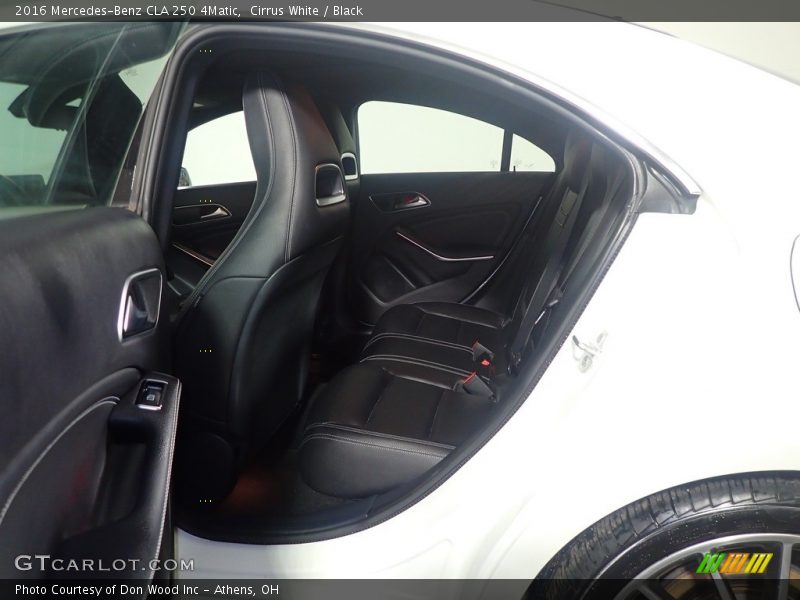 Cirrus White / Black 2016 Mercedes-Benz CLA 250 4Matic