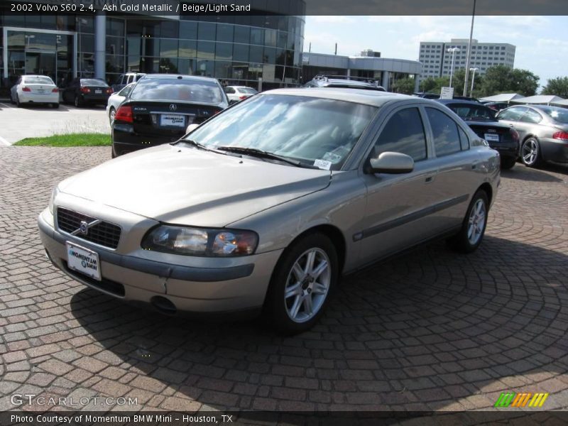 Ash Gold Metallic / Beige/Light Sand 2002 Volvo S60 2.4