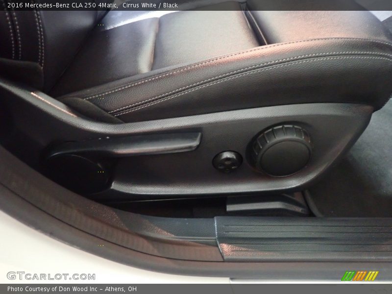 Cirrus White / Black 2016 Mercedes-Benz CLA 250 4Matic