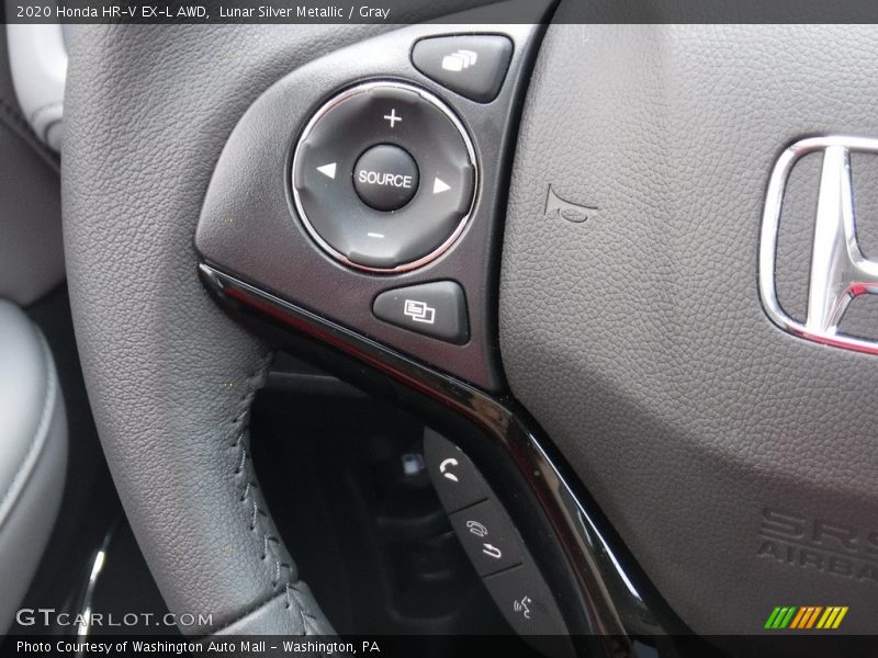 Lunar Silver Metallic / Gray 2020 Honda HR-V EX-L AWD